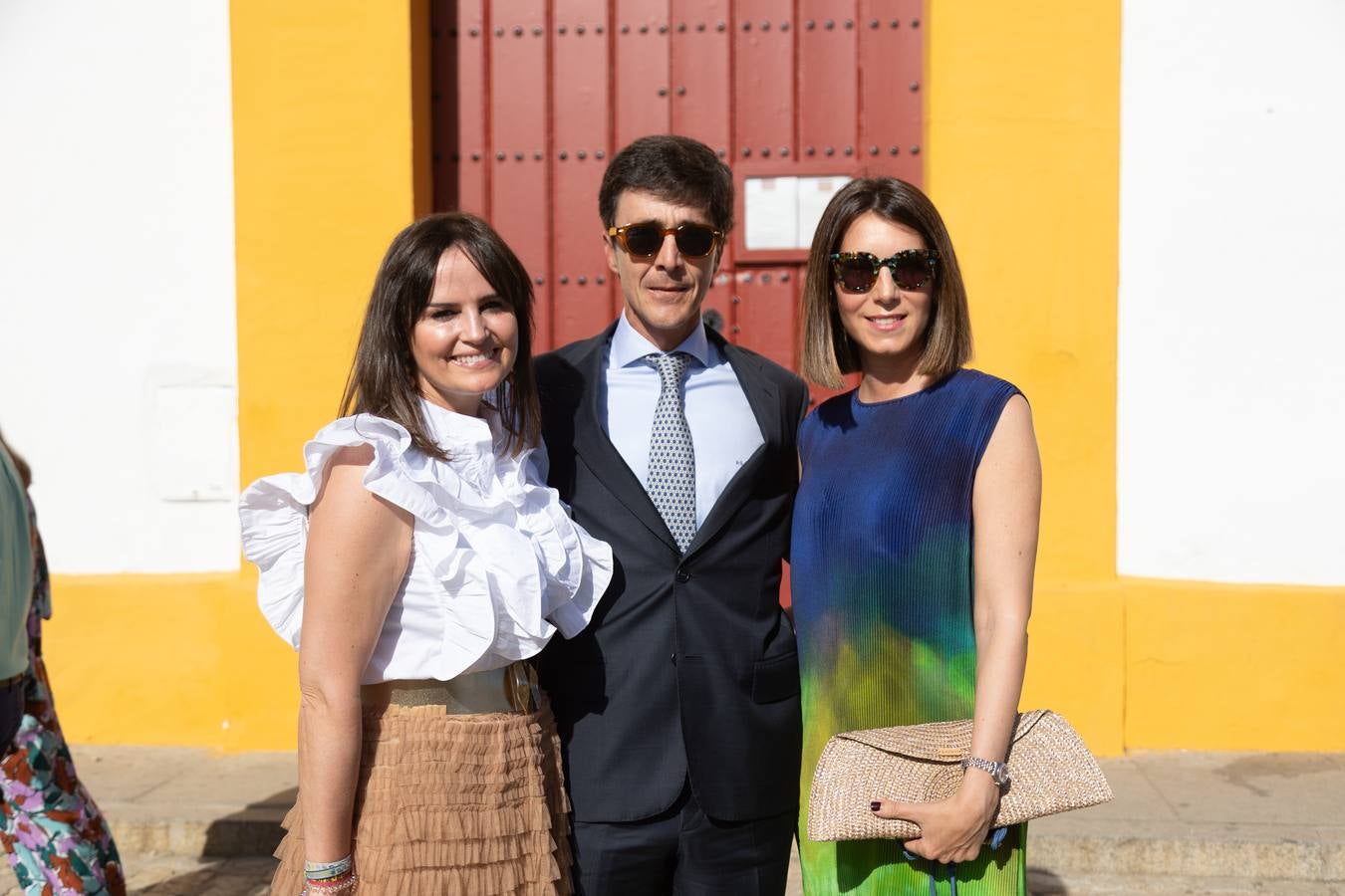 Cristina Pedraz, Pedro Gutiérrez 'El capea hijo' y Pilar Blanco