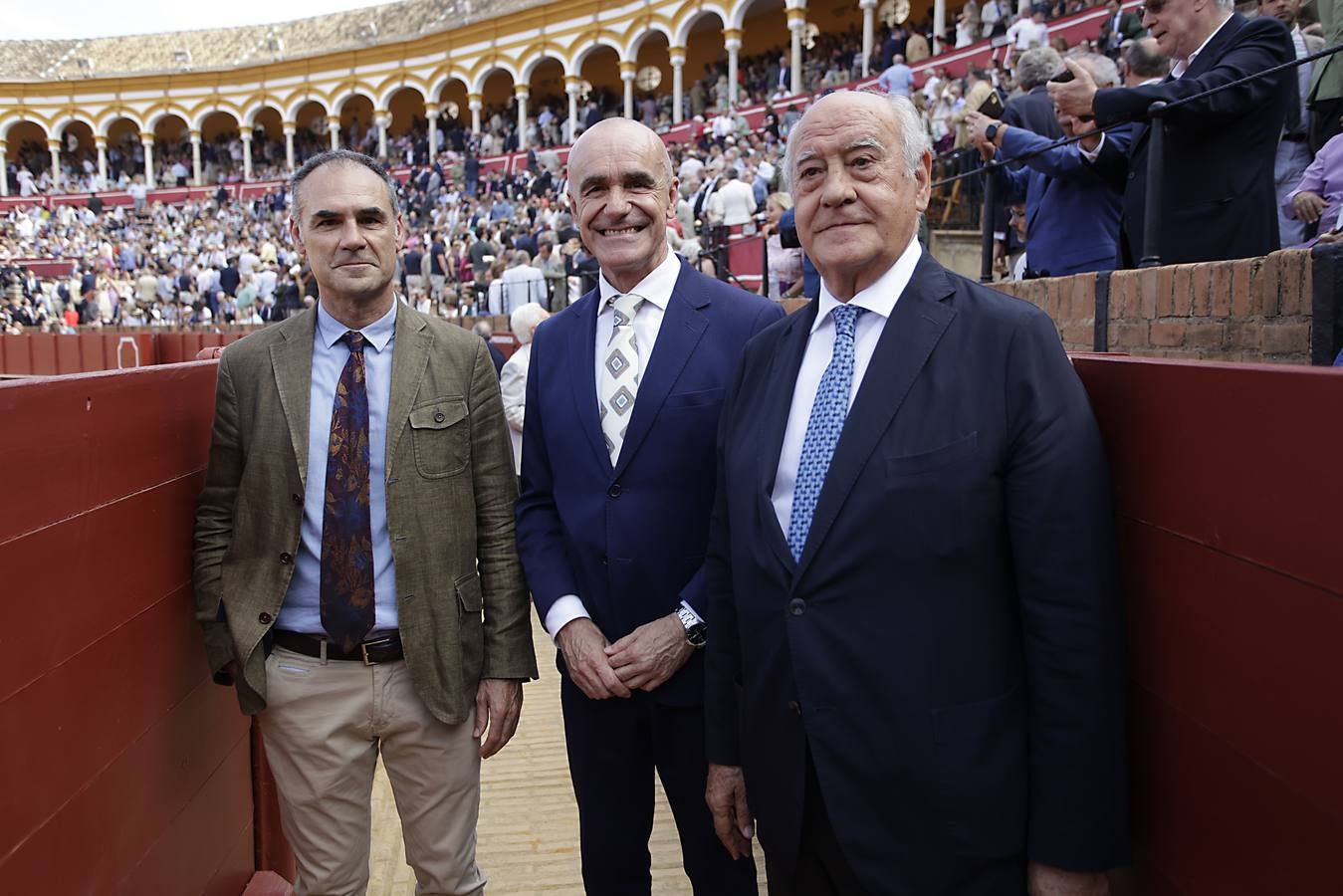 José María Aguayo, Antonio Muñoz y Ramón Valencia