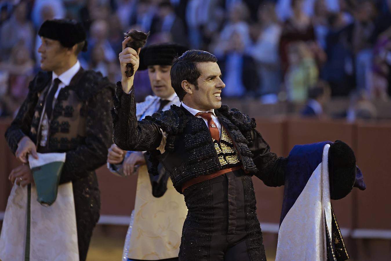 Emilio de Justo cortó este jueves en la Maestranza dos orejas