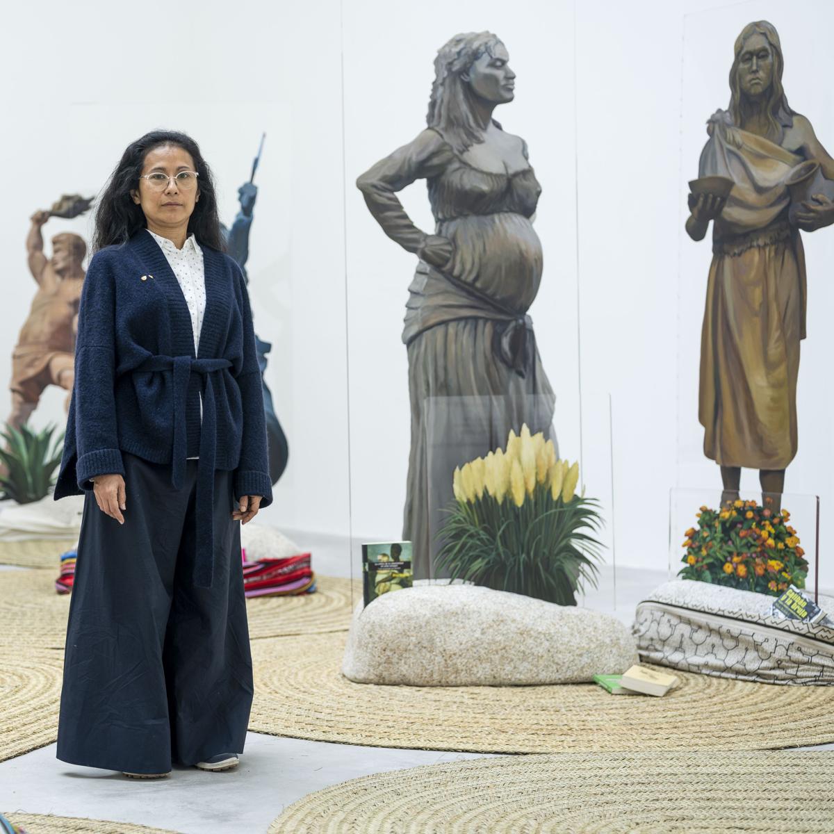 La artista peruana Sandra Gamarra, que representa a España en la 60 Bienal de Venecia