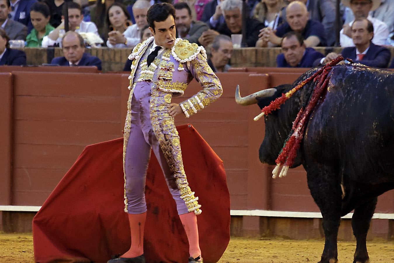 Tomás Rufo tuvo el lote menos destacado de la tarde