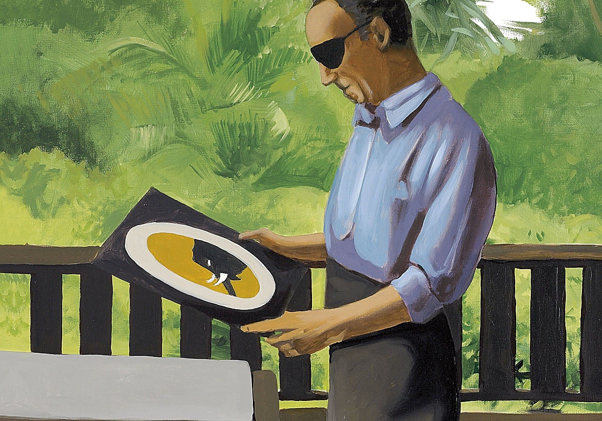 Ilustración de Ángel Mateo Charris para 'El corazón de las tinieblas', editado por Galaxia Gutenberg