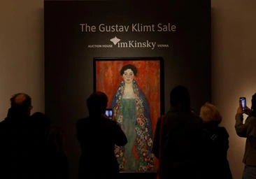 'Retrato de la señorita Lieser', de Gustav Klimt