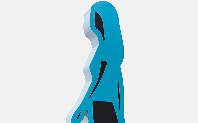 Imagen principal - En las imágenes, algunas de las piezas de Opie, como 'Blue Jeans' o Black Cup'