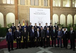 Imágenes de los XXXVIII premios taurinos 'Puerta del Príncipe' de El Corte Inglés en el Real Alcázar de Sevilla