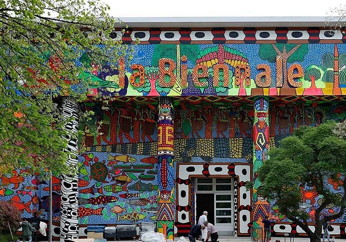 Pabellón central de la Bienal de la Venecia comisariada por Adriano Pedrosa