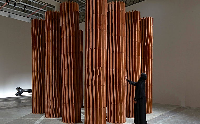 Imagen principal - En las imágenes, propuestas de 'Arab Design Now', del proyecto global 'Design Doha'