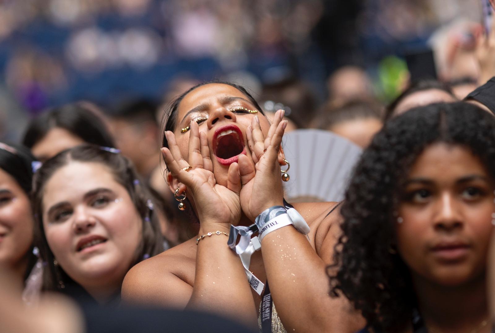 El primero de los dos conciertos de Taylor Swift en Madrid, en imágenes