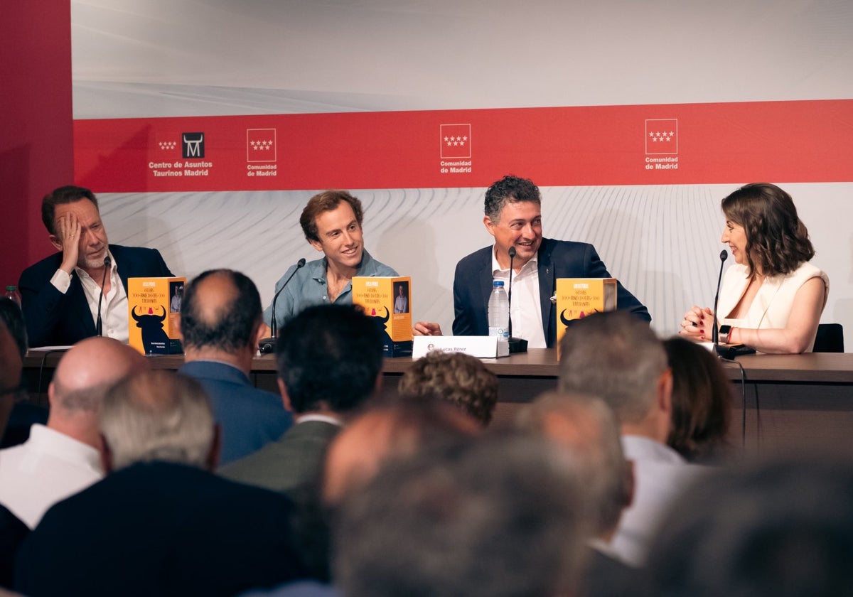 Instantes de la presentación