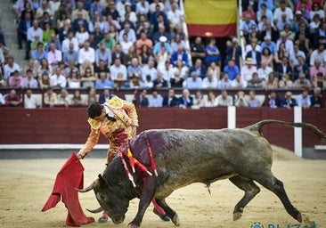Paco Ureña, ganador de la Oreja de Oro en la Corrida de la Prensa