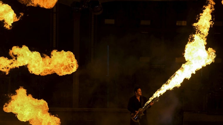 Rammstein y las guitarras lanzallamas