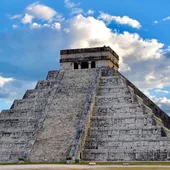 El Castillo de Chichén Itzá, también conocido como el Templo de Kukulcán.