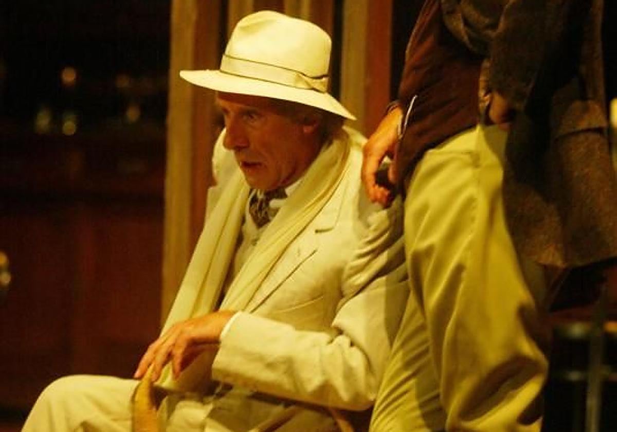 El actor Fermí Reixach, durante una obra de teatro