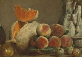 'Melón empezado', de Jean Siméon Chardin