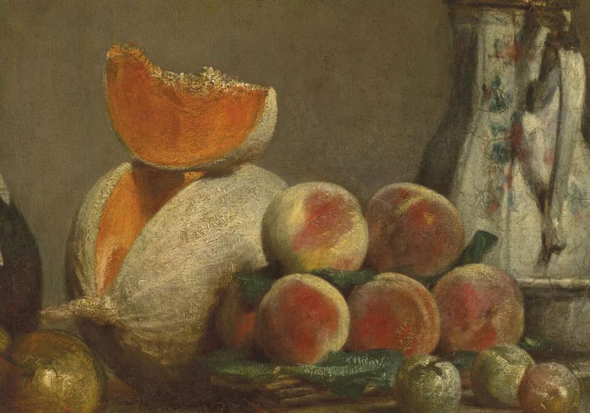 'Melón empezado', de Jean Siméon Chardin