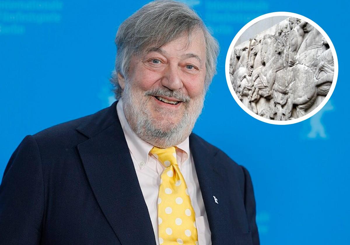 El actor británico Stephen Fry compara la sustracción de los mármoles ...