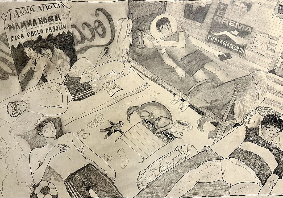 Obra de Fabro Tranchida incluida en la exposición