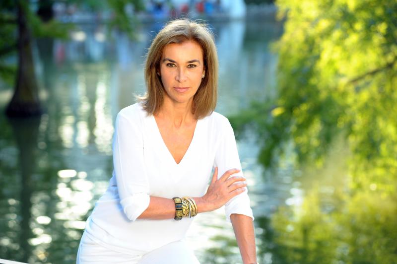 La autora uruguaya afincada en España, Carmen Posadas