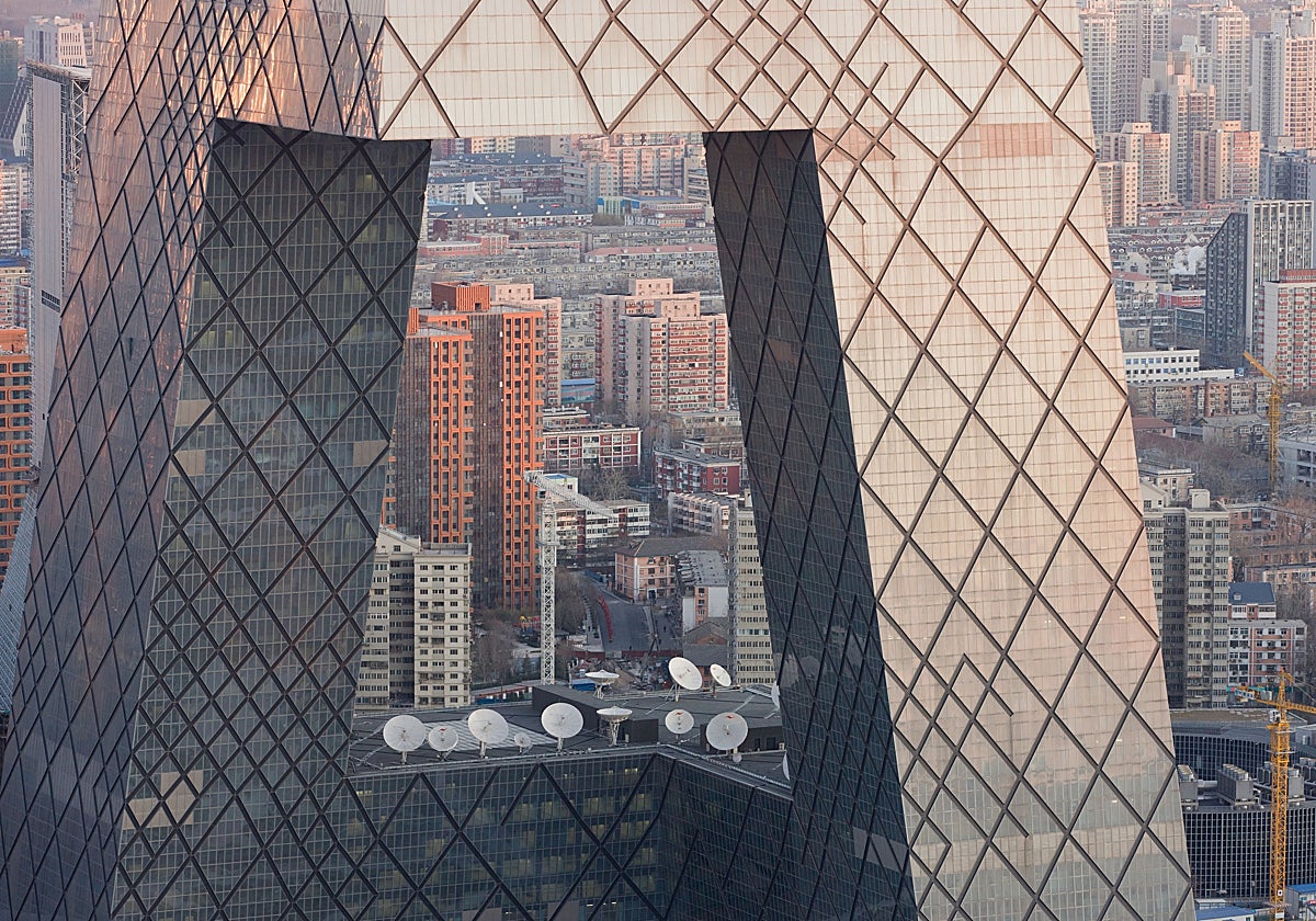 Sede de la CCTV, diseñada por OMA