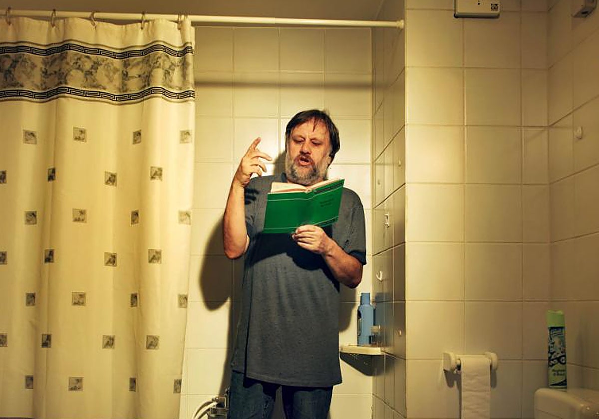 El pensador esloveno Slavoj Zizek, brillante y polémico