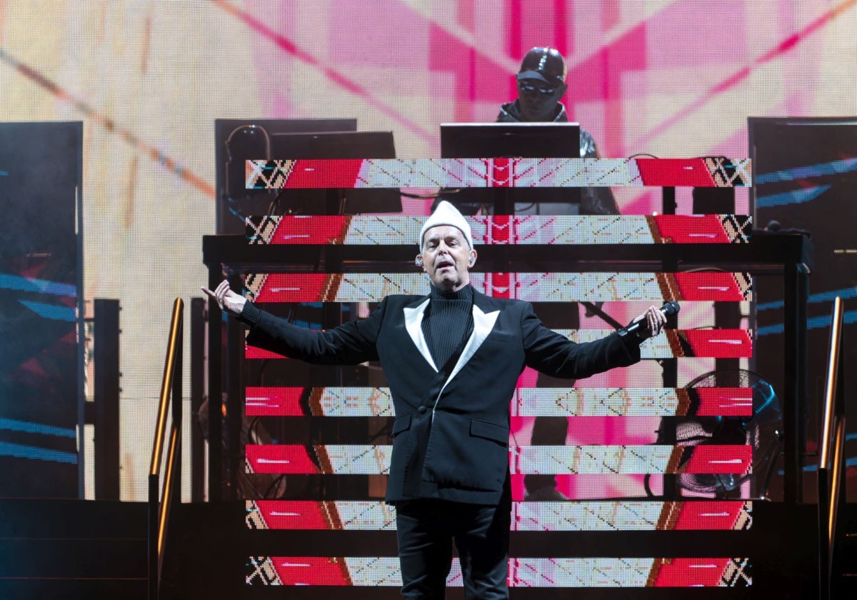 Pet Shop Boys, durante su actuación del año pasado en el Sónar