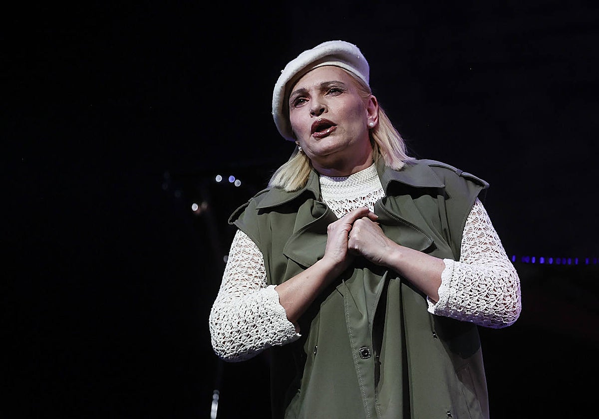Ainhoa Arteta, durante un ensayo de 'La bohème'