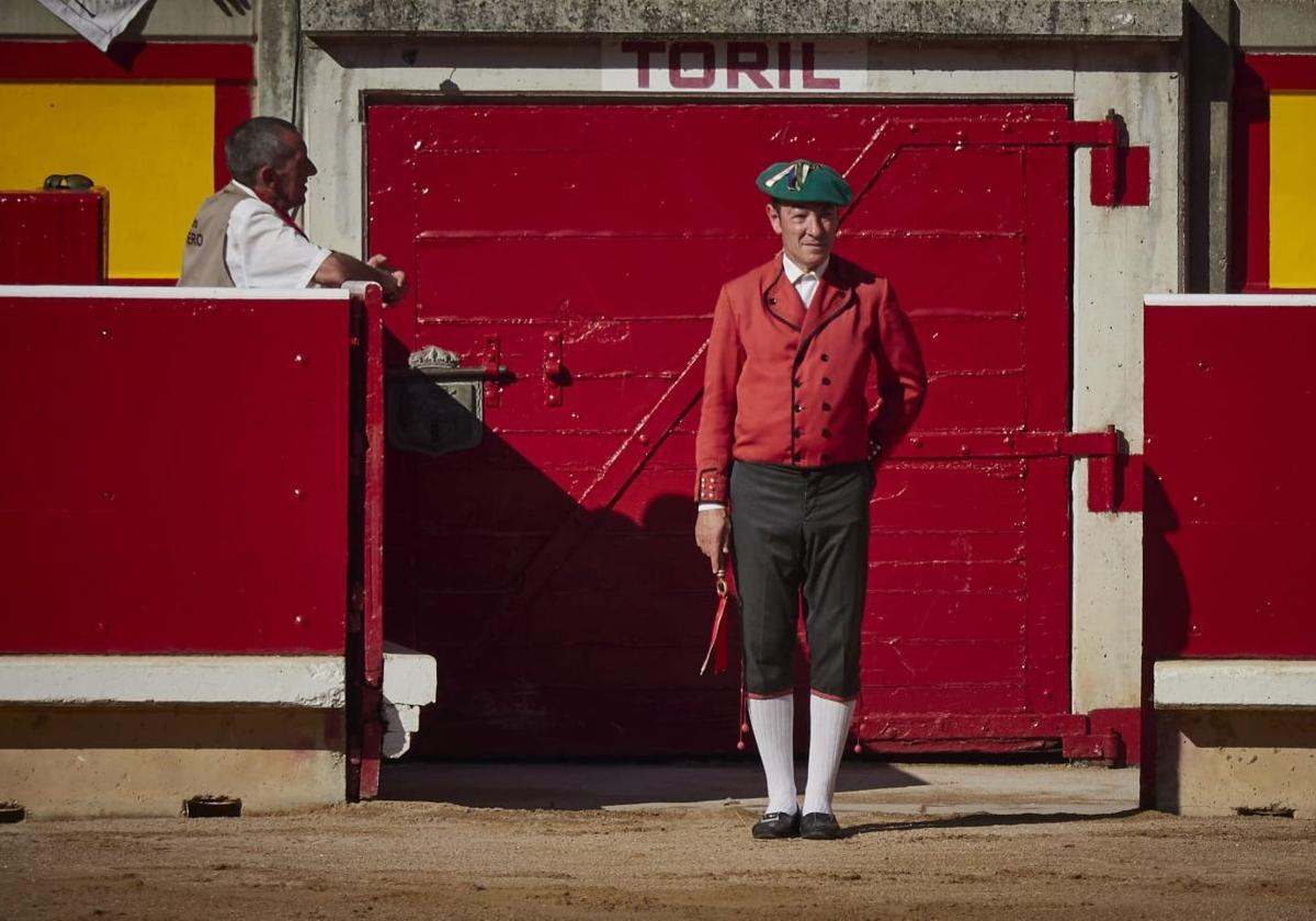 Dani Azkona, protagonista del cartel que anuncia la Feria del Toro