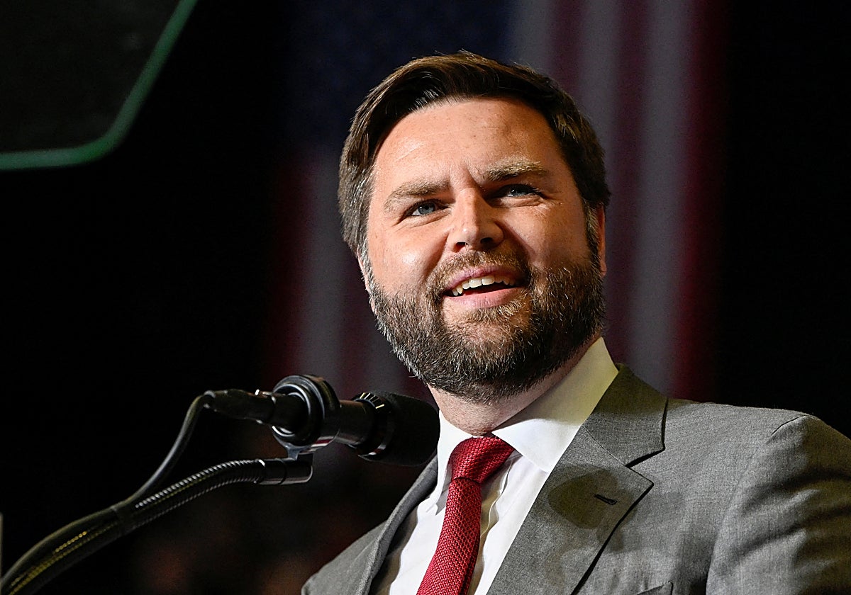 El senador J. D. Vance, candidato de Trump a la vicepresidencia