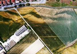 Fotografías aéreas revelan un circo romano en Iruña-Veleia con capacidad para unos 5.000 espectadores