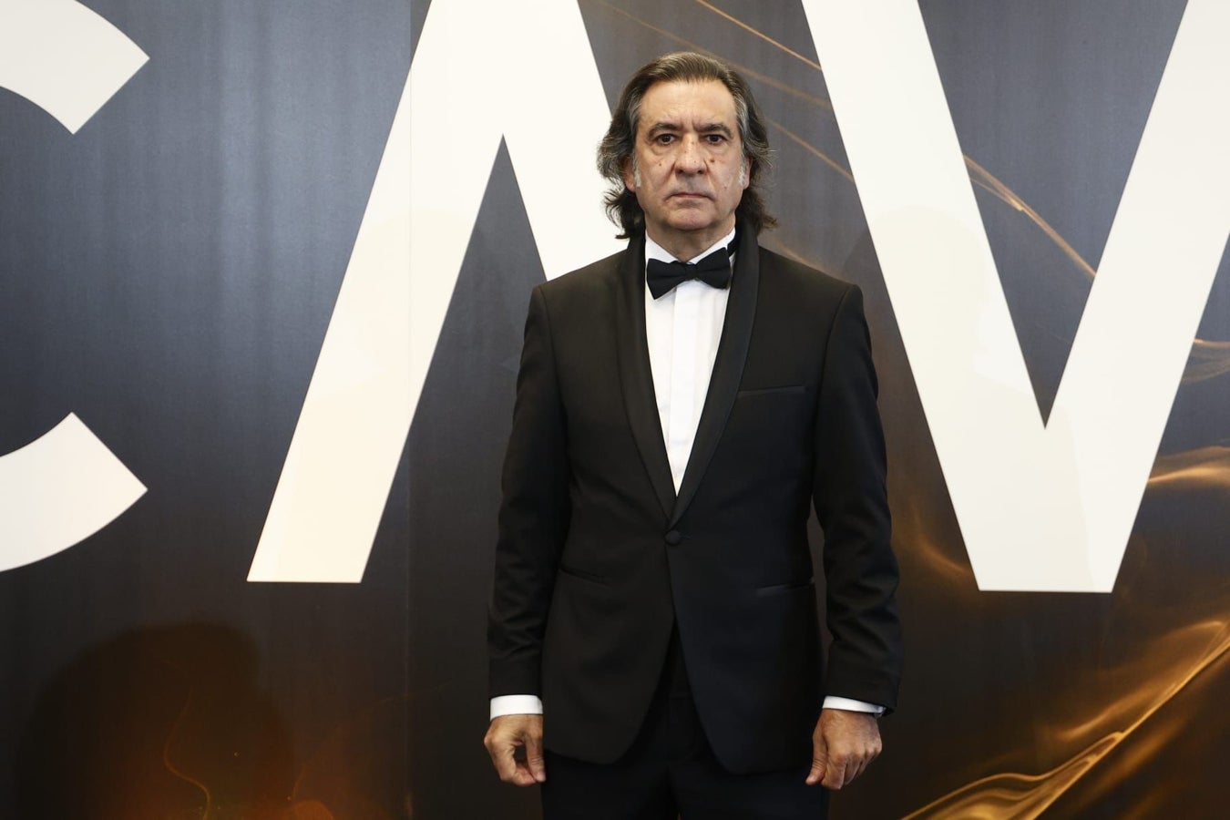 El periodista Ángel Antonio Herrera, a la entrada a la entrega de premios