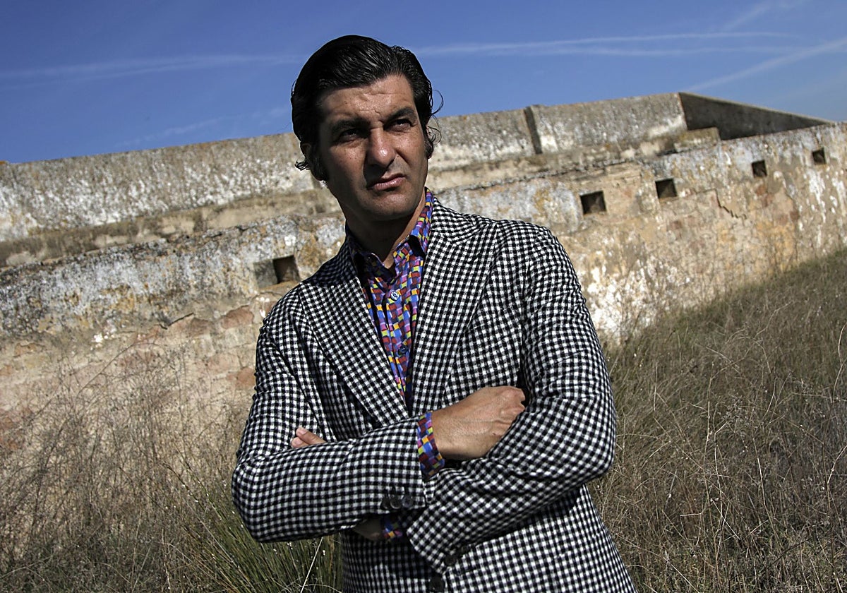 Imagen de Morante de la Puebla en la plaza de tientas donde toreó por primera vez