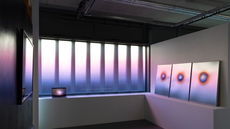 'Magic Hour'. Exposición final de máster en el Royal College of Art, Londres (2024)