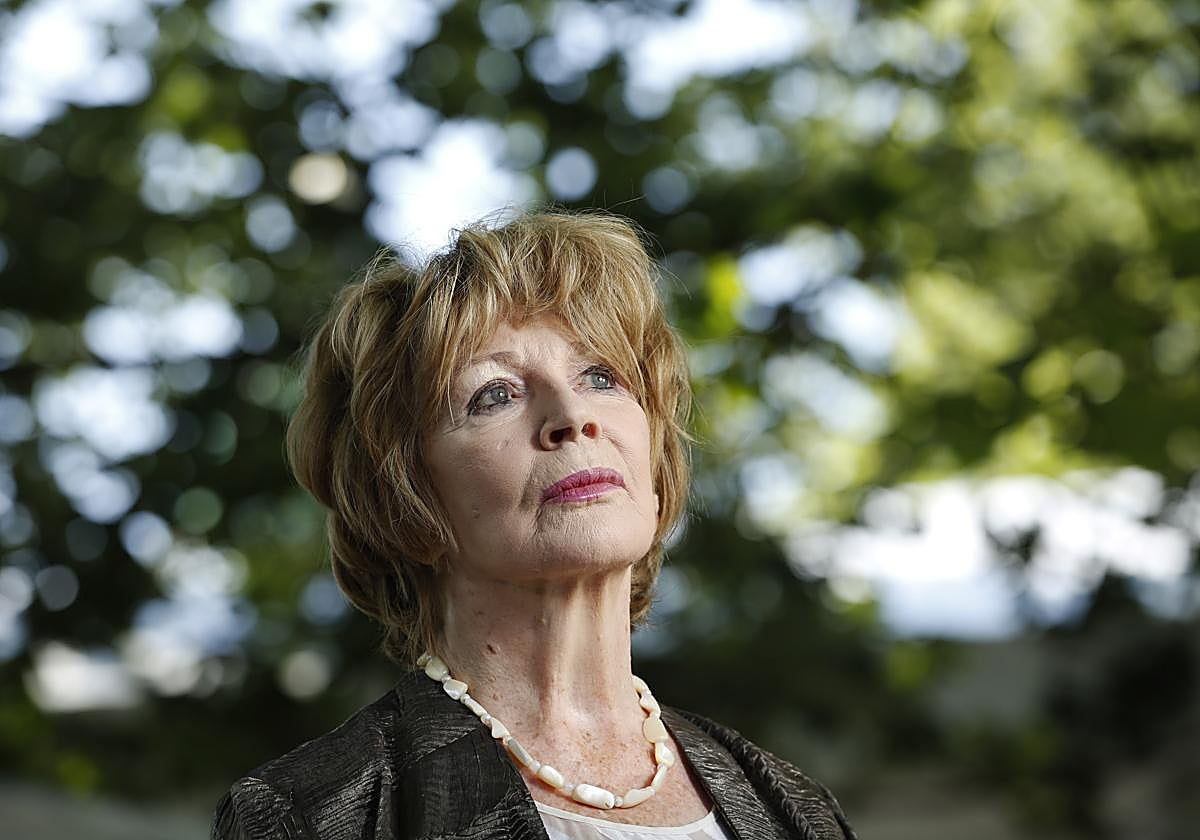 La escritora Edna O'Brien en una imagen de archivo