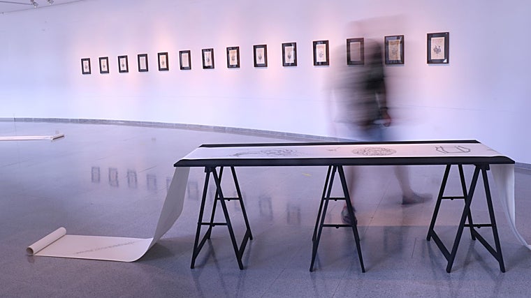 Vista de la exposicion 'Que se agitan como locos'