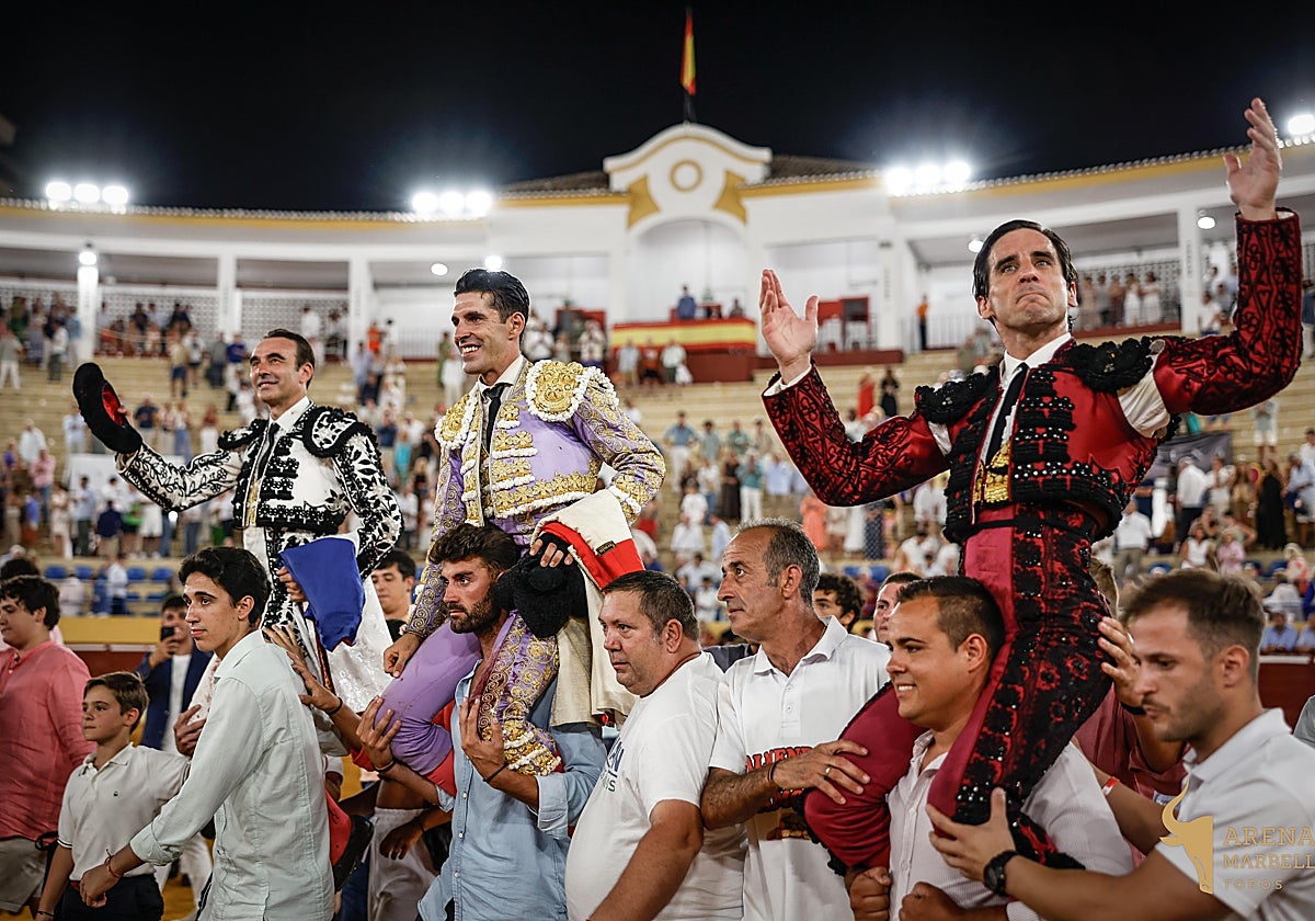Enrique Ponce, Alejandro Talavante y Juan Ortega salieron a hombros