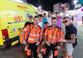 Con la ambulancia por Magaluf: «No es lo que era… afortunadamente»