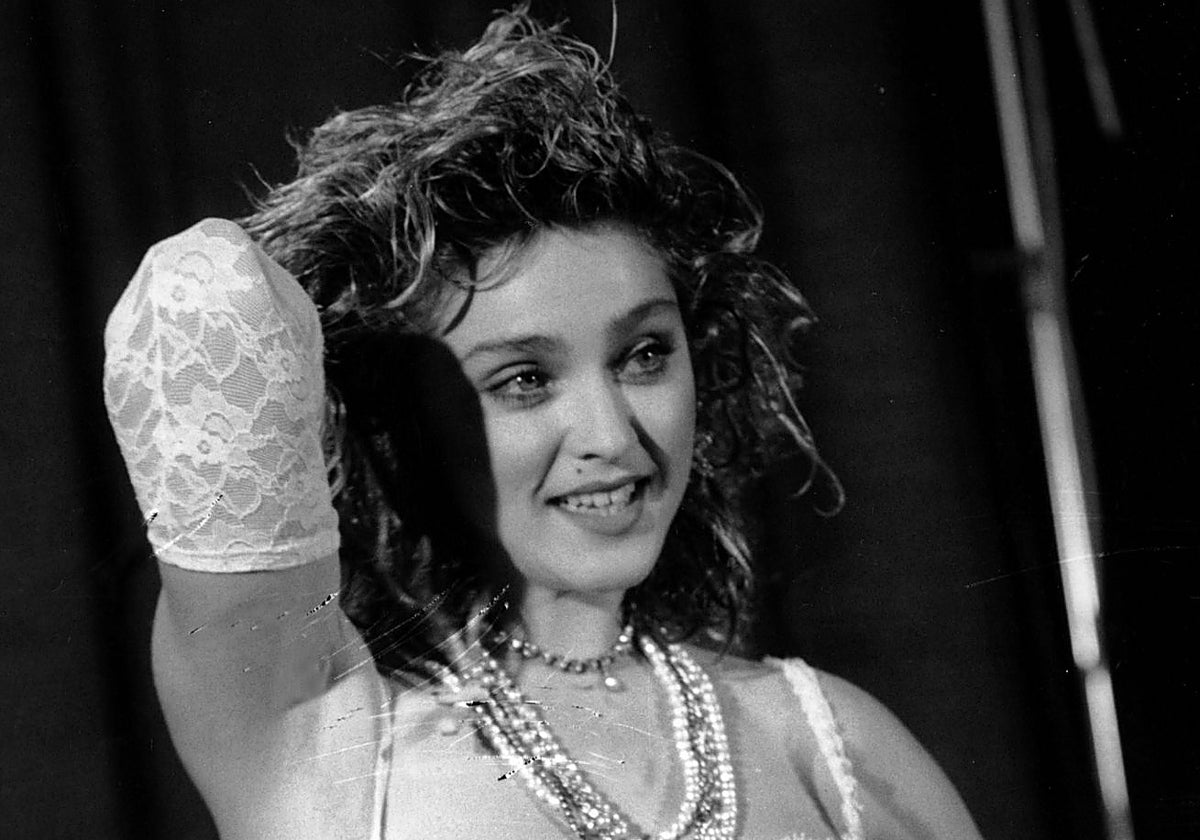 Madonna, en los MTV Video Music Awards de 1984