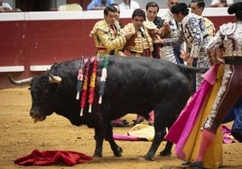 Perera sintió «un crujido»: el toro le partió dos costillas y le pegó una cornada en el escroto