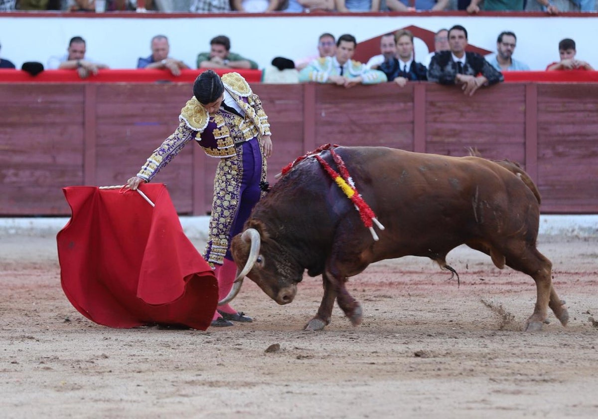 Pablo Aguado con el sexto