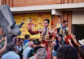 Ejea: Tarde redonda de Alberto Álvarez ante sus paisanos