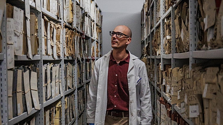 Interior de uno de los depósitos