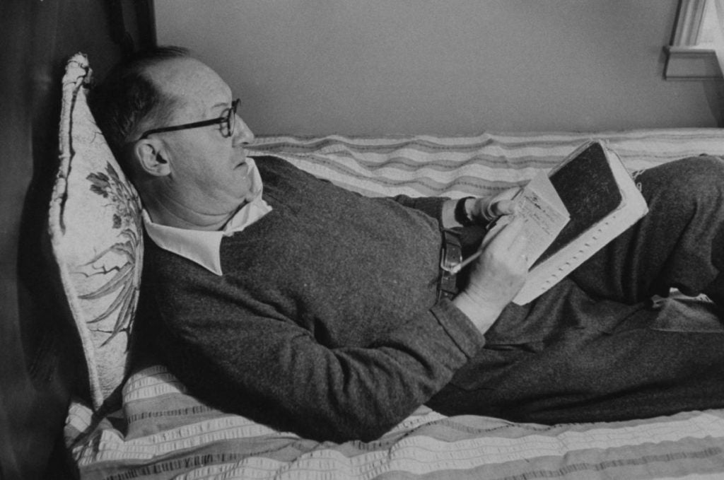 El escritor Vladimir Nabokov, cultureta de manual