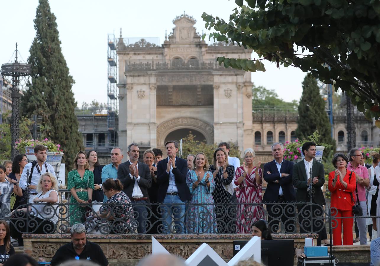 La bailaora Sara Baras fuela encargada de dar el pregón de esta edición de la Bienal de Flamenco de Sevilla