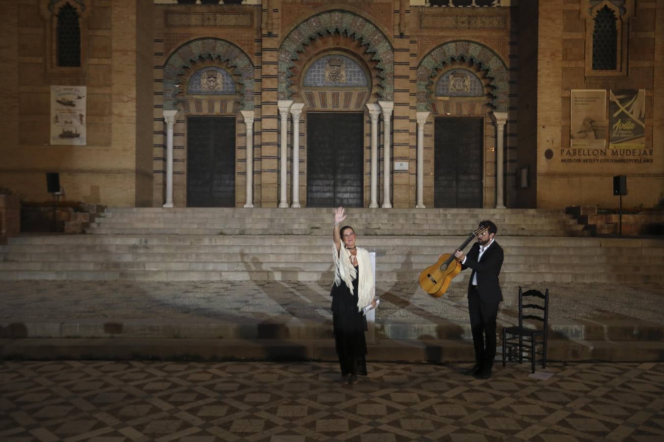 La bailaora Sara Baras fuela encargada de dar el pregón de esta edición de la Bienal de Flamenco de Sevilla