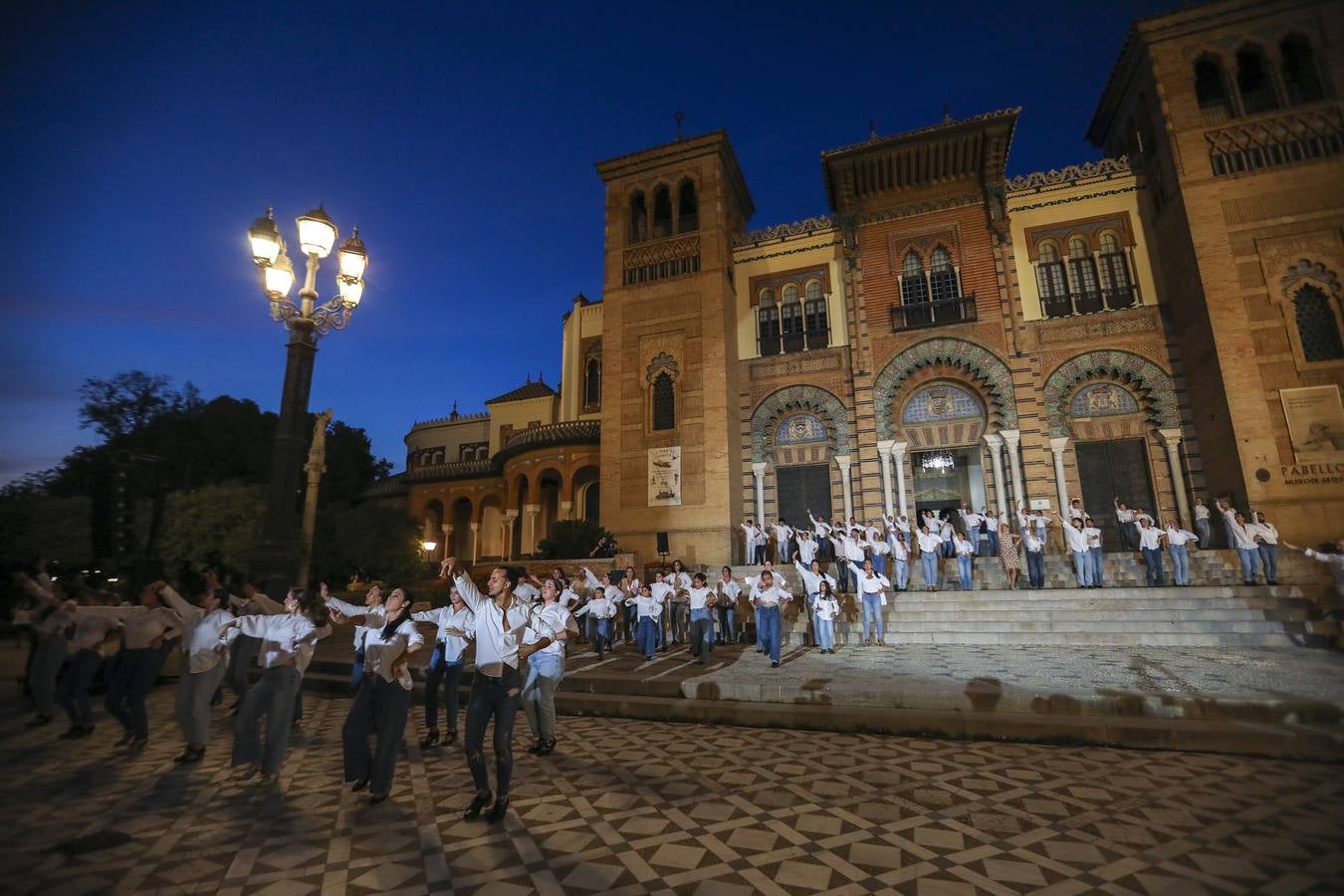 La bailaora Sara Baras fuela encargada de dar el pregón de esta edición de la Bienal de Flamenco de Sevilla