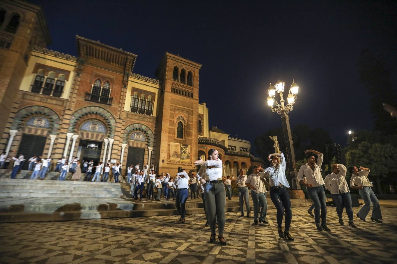 La bailaora Sara Baras fuela encargada de dar el pregón de esta edición de la Bienal de Flamenco de Sevilla