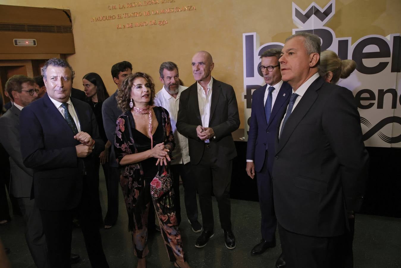 El concierto inaugural de la XXIII Bienal contó con numerosas personalidades 