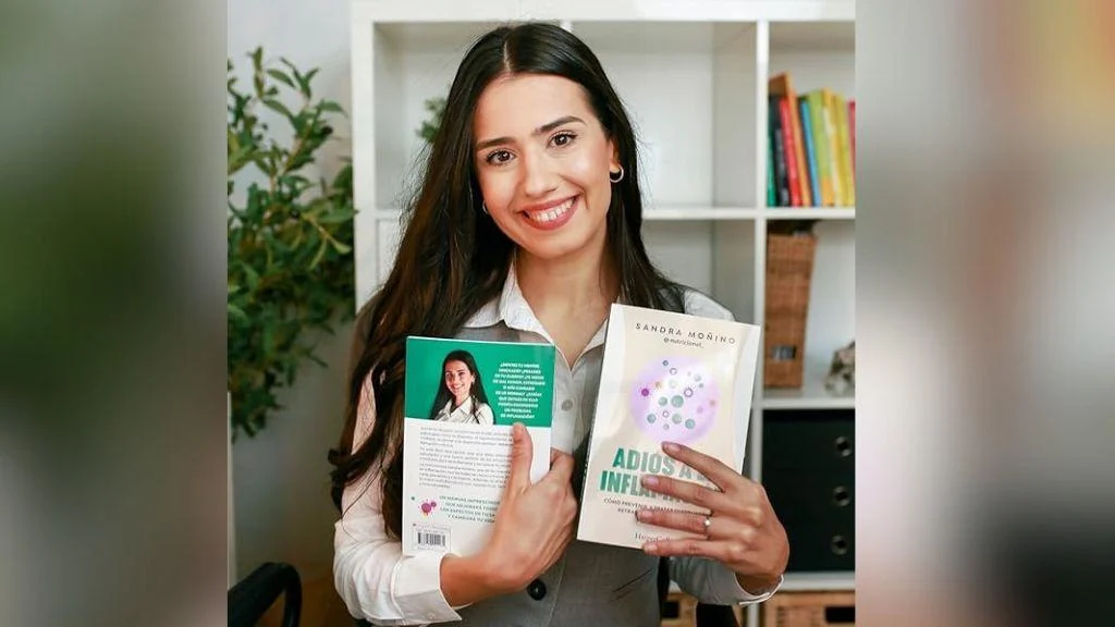 La nutriocionista Sandra Moñino arrasa con 'Adiós a la inflamación', en el primer puesto de la lista