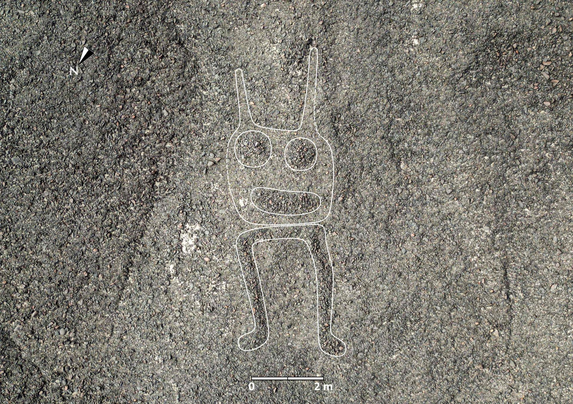 Un nuevo geoglifo descubierto en Nazca gracias a la IA