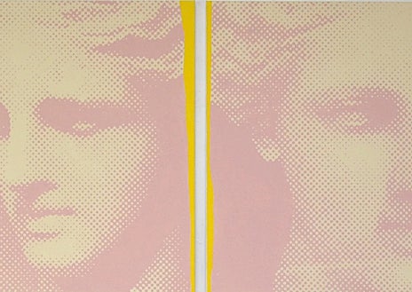 Imagen secundaria 1 - De arriba abajo, obra de Julio Anaya en ADN; díptico de Sito Mújica en Pigment Gallery; y uno de los retratos de Esther Boix en Marc Domènech